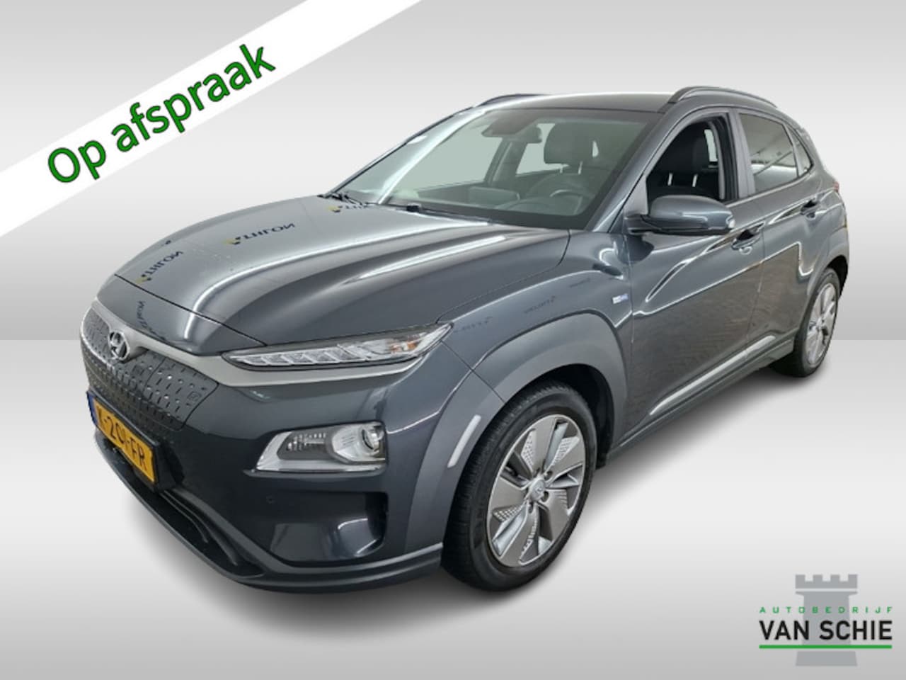 Hyundai Kona Electric - EV Premium 64 kWh 1e-Eig. & Dealer-Onderh. BOVAG-Garantie. NL-Auto. - AutoWereld.nl