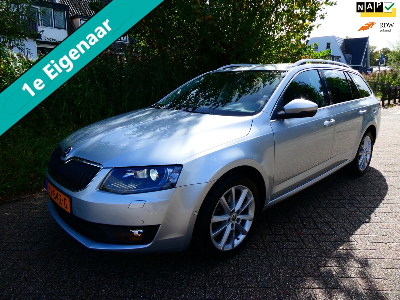 Skoda Octavia Combi - 1.4 TSI 150pk Style 1e eig. Automaat Navi Xenon Historie - AutoWereld.nl