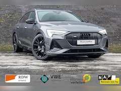 Audi e-tron Sportback - e-tron Sportback 55 quattro S edition 95 kWh Grey & Black