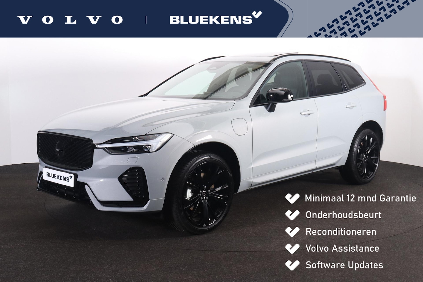 Volvo XC60 - T8 Recharge AWD Plus Black Edition - Panorama/schuifdak - IntelliSafe Assist & Surround - - AutoWereld.nl