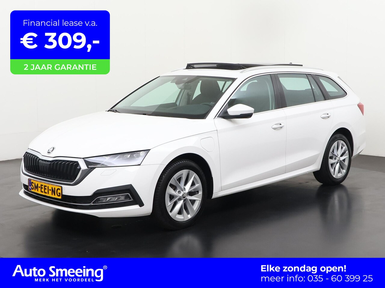 Skoda Octavia Combi - 1.4 TSI iV PHEV Style | Trekhaak | Panoramadak | Zondag Open! - AutoWereld.nl