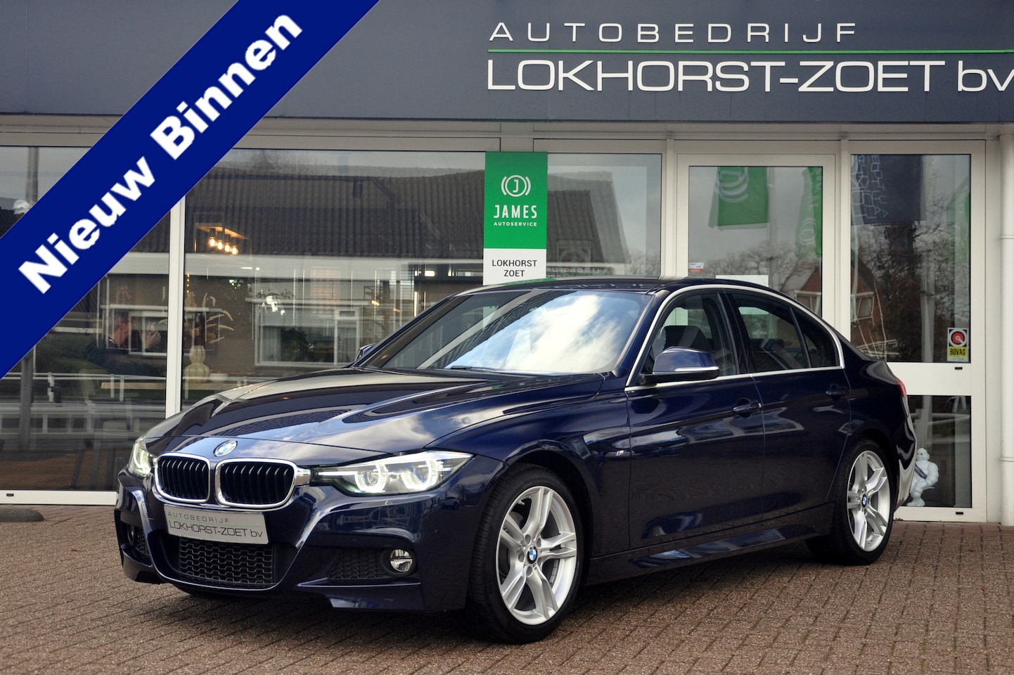 BMW 3-serie - 320i M Sport Edition 64.000 km | Tanzanite Blauw | Zeer mooie auto! - AutoWereld.nl