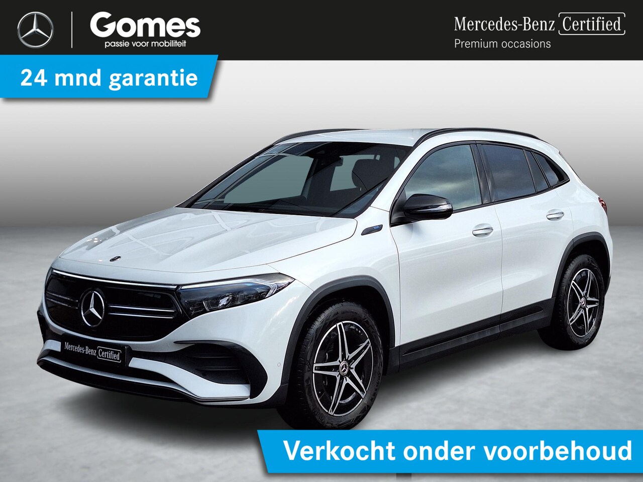 Mercedes-Benz EQA - 250 AMG Line | Trekhaak | Night pakket | Keyless-GO | Achteruitrijcamera | Sfeerverlichtin - AutoWereld.nl