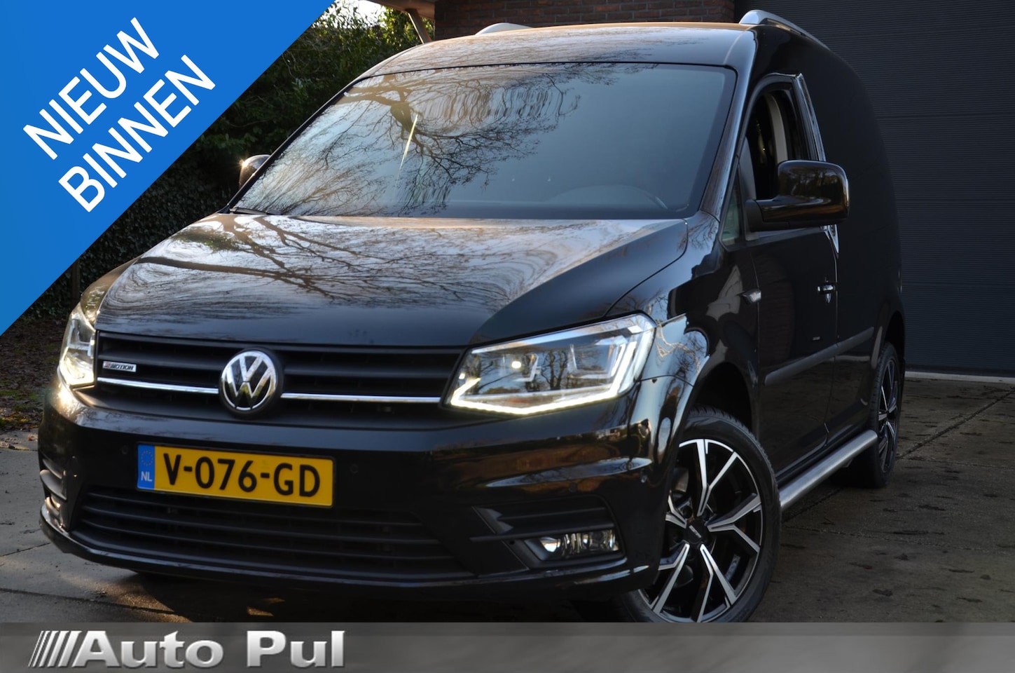 Volkswagen Caddy - 2.0 TDI L1H1 BMT 4Motion Highline Navi/Pdc/Ecc/Leer/Stoelverwarming/150PK/4 Motion/Automaa - AutoWereld.nl