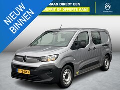 Citroën ë-Berlingo - 136 Flex Crewcab L2 50 kWh Dubbel Cabine | Cruise Control | Navigatie | Parkeersensoren