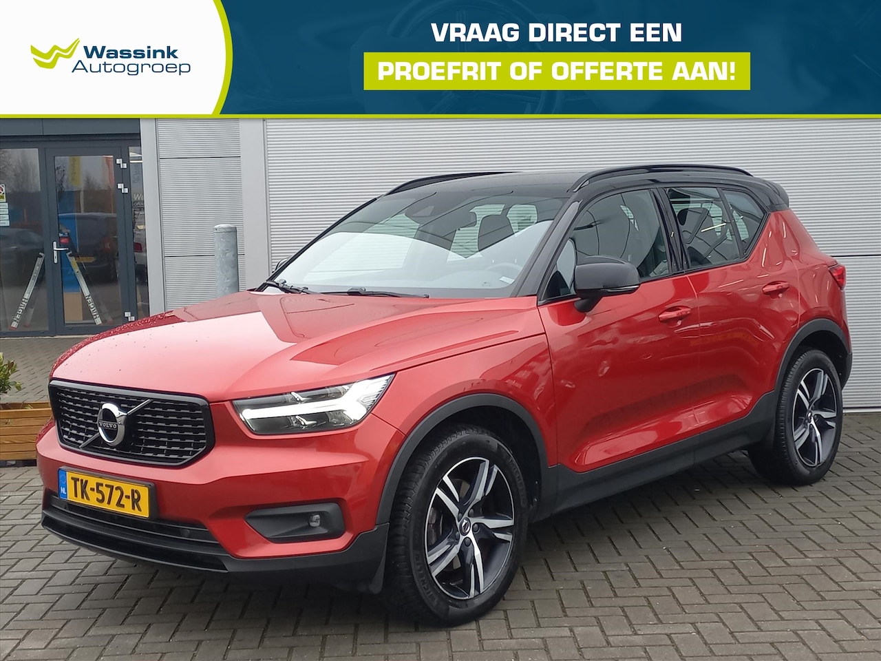 Volvo XC40 - T5 247pk AWD Geartronic R-Design | Climate control | Trekhaak (2100kg) | Navigatie | Sport - AutoWereld.nl