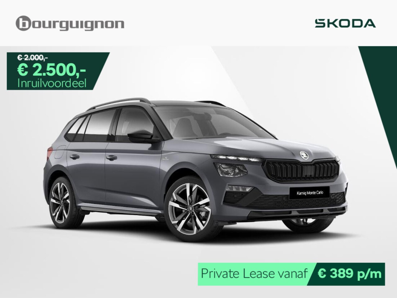 Skoda Kamiq - Monte Carlo 1.0 TSI 115 PK | Automaat | Stoelverwarming | Keyless | Cruise control | Achte - AutoWereld.nl