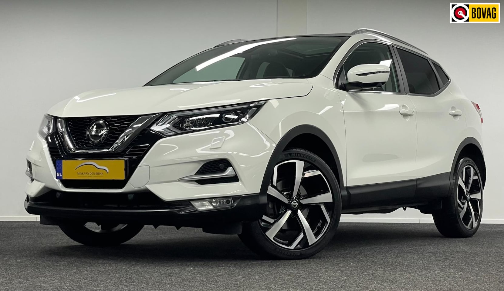 Nissan Qashqai - 1.3 DIG-T Tekna*Panodak*Leder*360Camera*Carplay*Stoelverw - AutoWereld.nl
