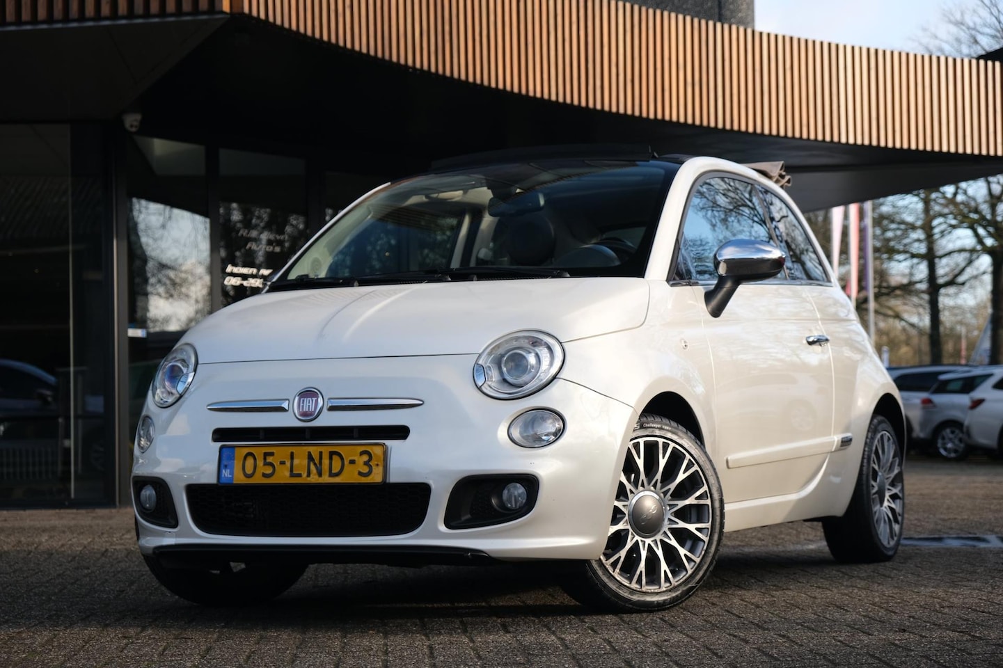Fiat 500 C - 1.2 Rock NW. Distributie Automaat Clima Cabrio Leer - AutoWereld.nl