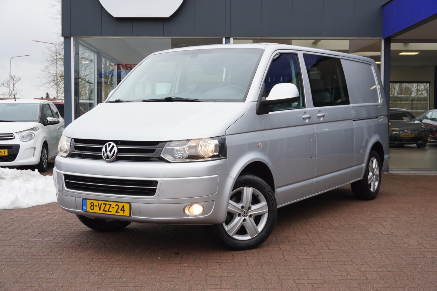 Volkswagen Transporter - 2.0 TDI L2H1 DC Comfortline | Dubbel Cabine | Automaat | Airco | Elek. Pakket | LM Velgen - AutoWereld.nl