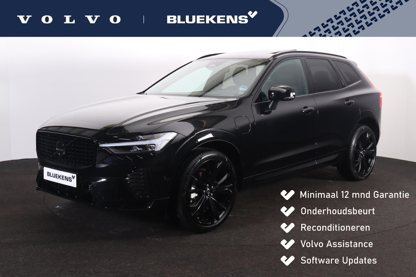 Volvo XC60 - T6 Recharge AWD Ultra Black Edition - Panorama/schuifdak - IntelliSafe Assist & Surround - - AutoWereld.nl