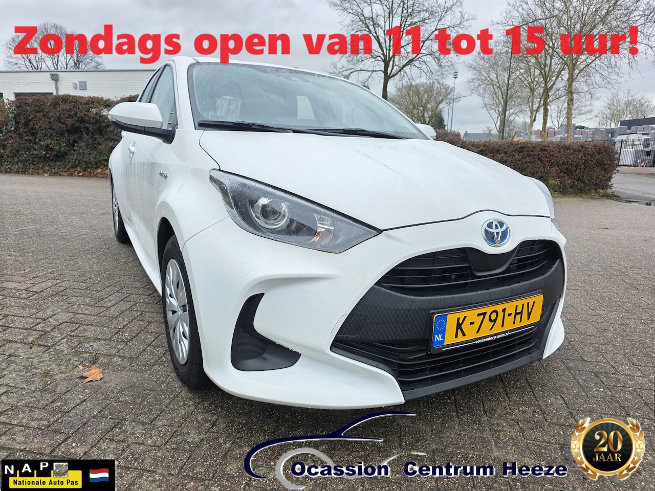 Toyota Yaris - 1.5 Hybrid AUT! 1e Eig! Camera! NW MODEL! Carplay! Zondag OPEN! - AutoWereld.nl