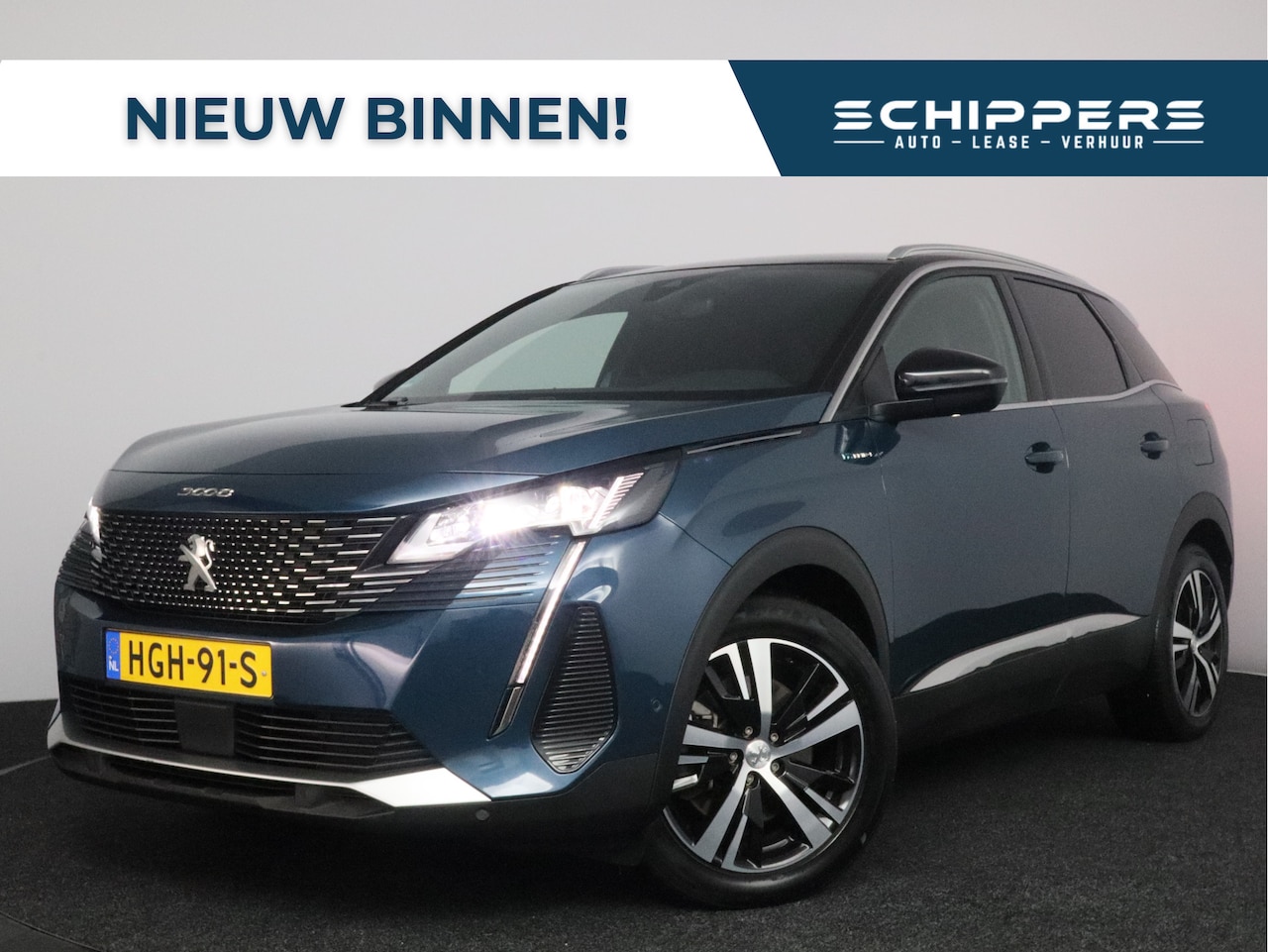 Peugeot 3008 - 1.6 HYbrid4 300 GT Pack Business | Half Leder | 300PK | PHEV | Navi | - AutoWereld.nl
