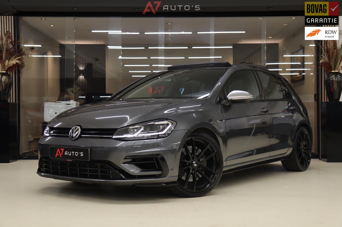 Volkswagen Golf Variant - Volkswagen Golf 7.5 2.0 TSI R 4Motion 310PK /PANO/CARPLAY/KEYLESS/ACC/BLINDSPOT/DUNAAUDIO/ - AutoWereld.nl