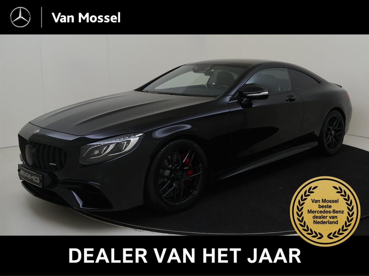 Mercedes-Benz S-klasse Coupé - AMG 63 4MATIC+ Premium Plus /Panoramadak /Rijassistentiepakket plus /HUD /Burmester /Memor - AutoWereld.nl