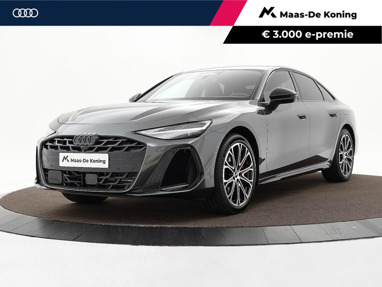 Audi A6 Limousine - 2.0 e-hybrid quattro S Edition 299 PK · Elektrisch verstelbare stoelen · Tech plus · 20" L - AutoWereld.nl