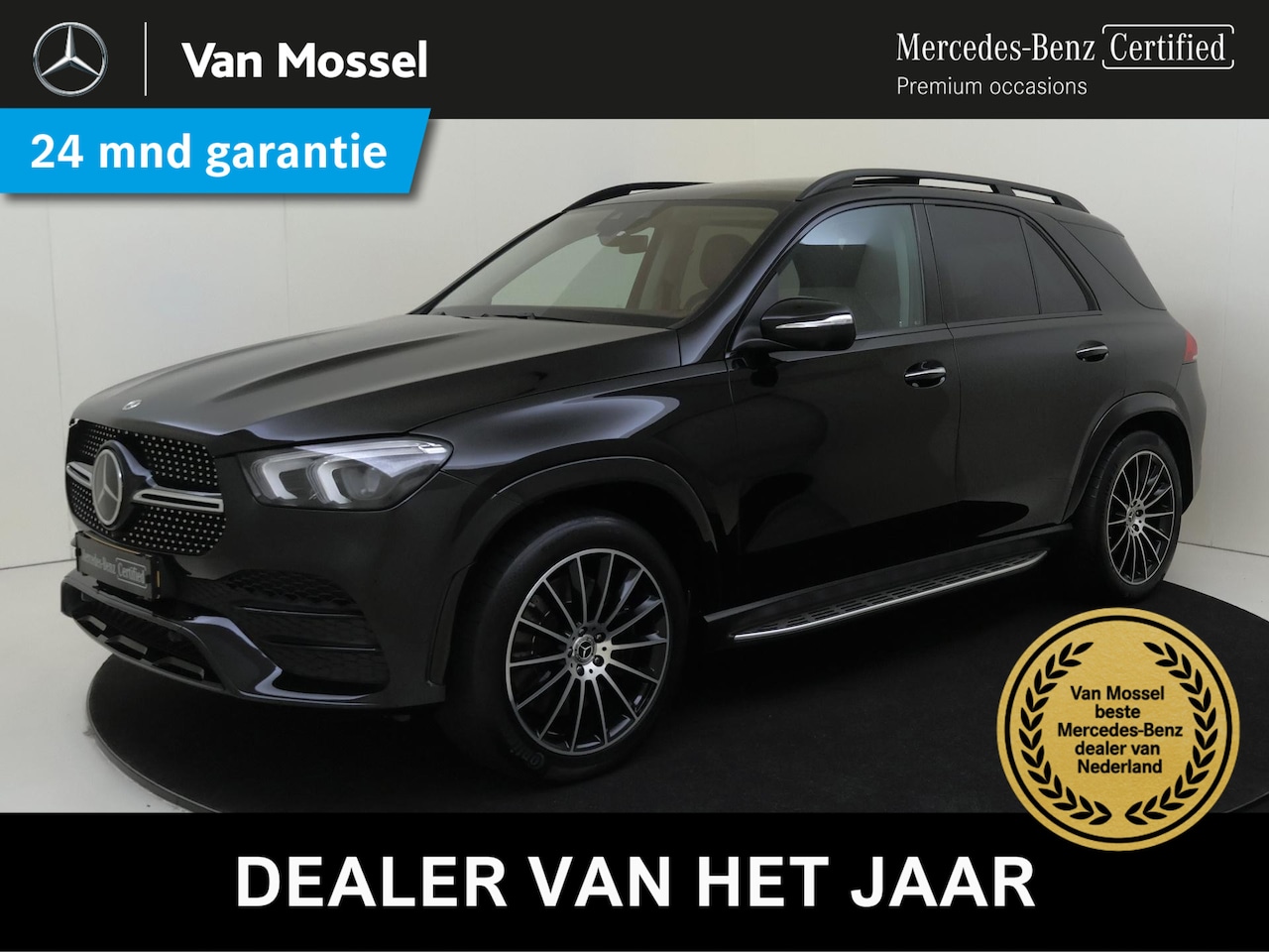 Mercedes-Benz GLE-Klasse - 450 4MATIC Premium Plus 7 persoons AMG Line/ Burmester / Elektrische Stoelen / Panoramadak - AutoWereld.nl