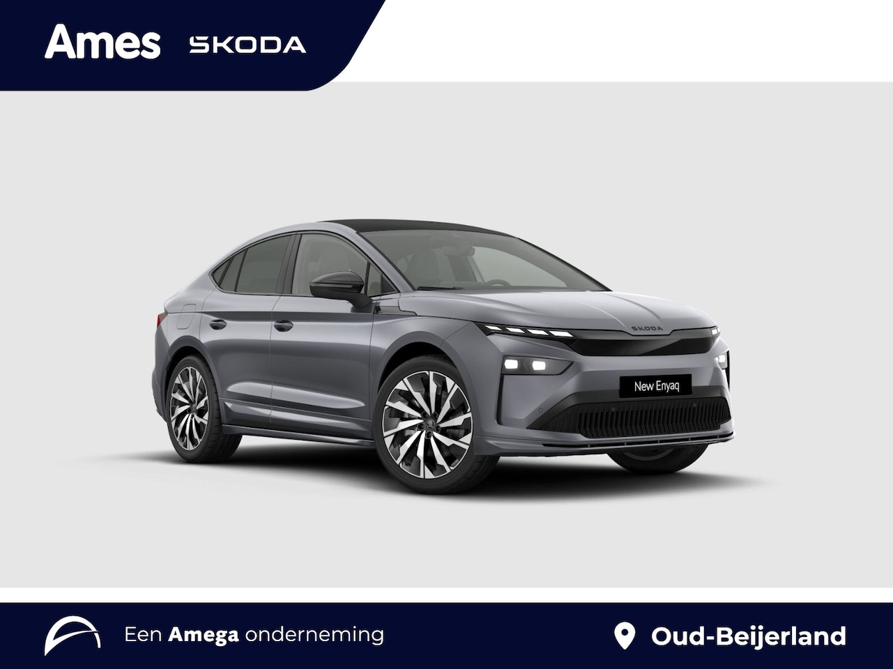 Skoda Enyaq Coupé iV - 85 Sportline 77 kWh 286pk | 21" LM velgen | Matrix LED | Sportstoelen - AutoWereld.nl