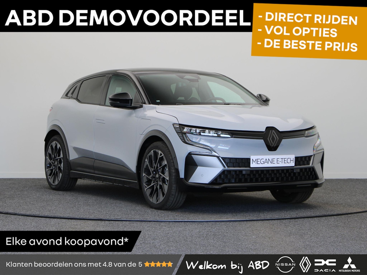 Renault Mégane E-Tech - comfort range esprit alpine 60 kWh | 17% bijtelling | Active driver assist | Harman kardon - AutoWereld.nl