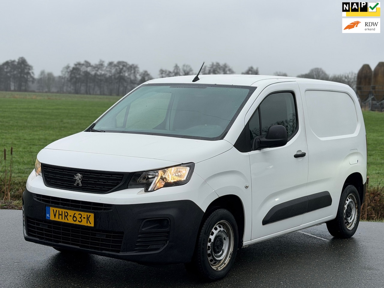Peugeot Partner - 1.5 BlueHDI Premium | Nap | Airco | Schuifdeur - AutoWereld.nl