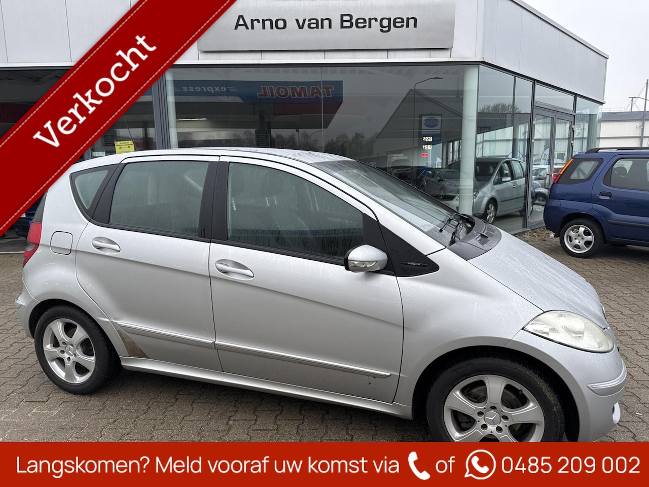 Mercedes-Benz A-klasse - 170 Avantgarde 170 Avantgarde, airco, half leder, trekhaak. - AutoWereld.nl