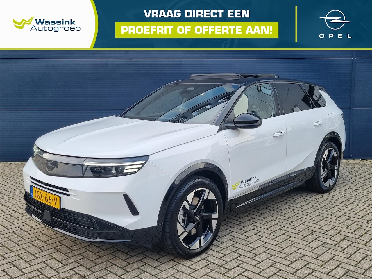 Opel Grandland - 1.6 Turbo Plug-In Hybrid 195pk GS | Climate Control | Schuif-/Kanteldak | 360 Graden Camer - AutoWereld.nl