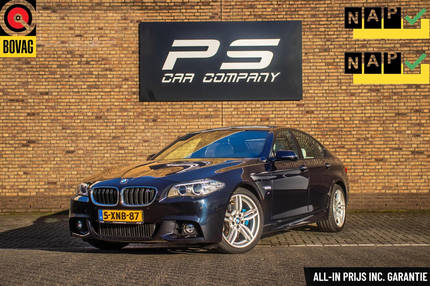BMW 5-serie - 520i M Sport Edition High Executive,Origineel NL - AutoWereld.nl