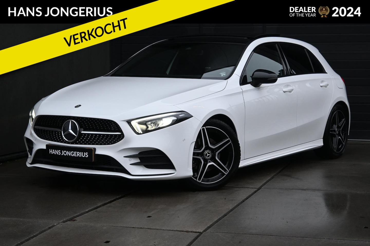 Mercedes-Benz A-klasse - 180 Business Solution AMG | AUTOMAAT | SCHUIF/KANTELDAK | STOELVERWARMING | NAVI | SFEER-V - AutoWereld.nl