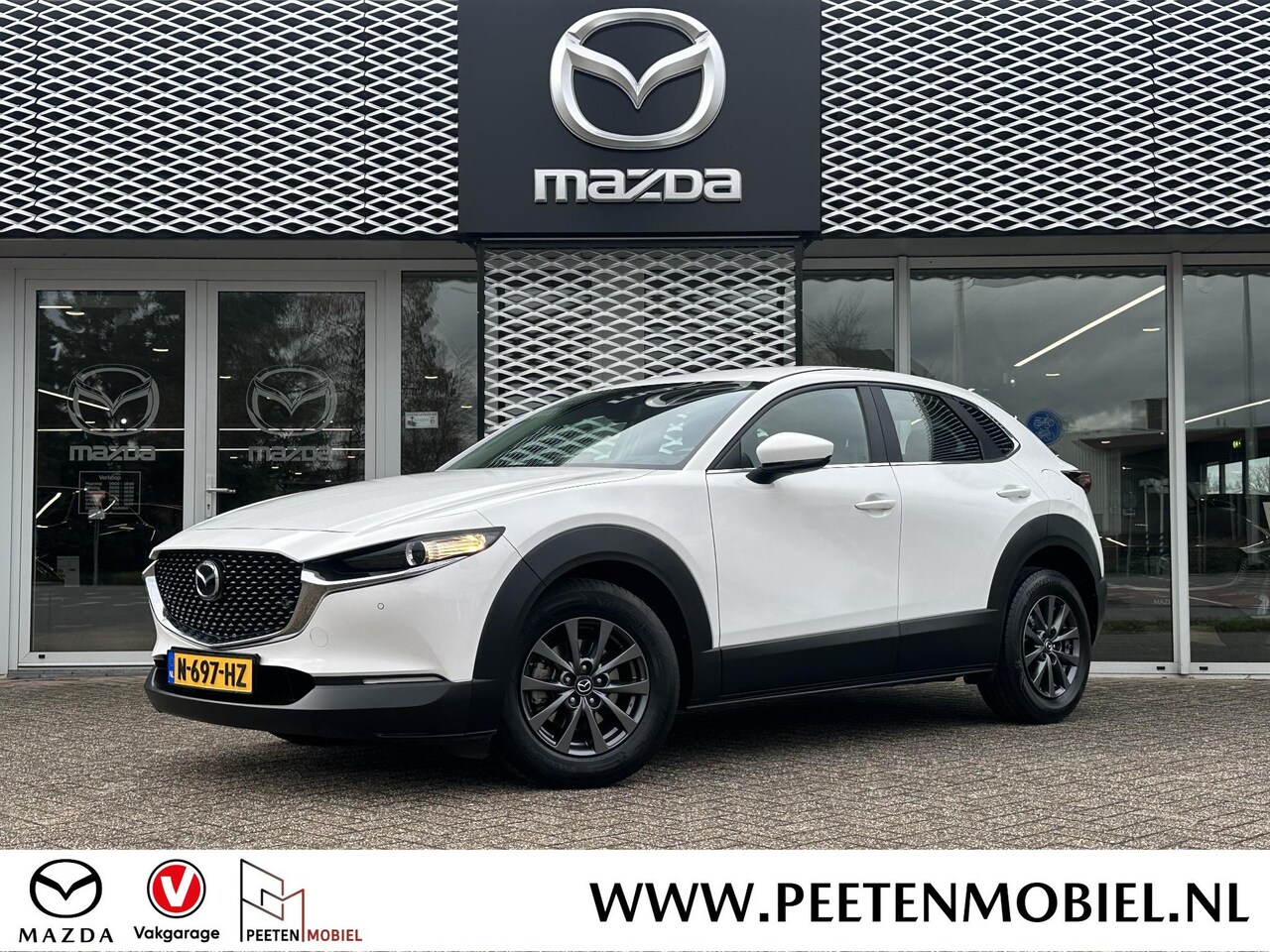 Mazda CX-30 - 2.0 e-SkyActiv-G M Hybrid Comfort | PARKEER SENSOREN VOOR EN ACHTER | ACHTERUITRIJ CAMERA - AutoWereld.nl