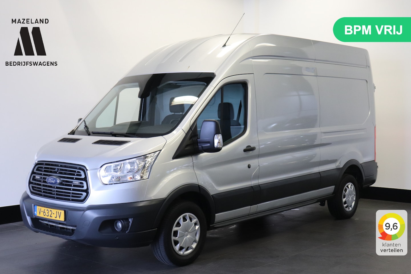 Ford Transit - 2.0 TDCI 130PK L3H2 EURO 6 - Airco - Navi - Cruise - Camera - € 11.900,- Excl. - AutoWereld.nl