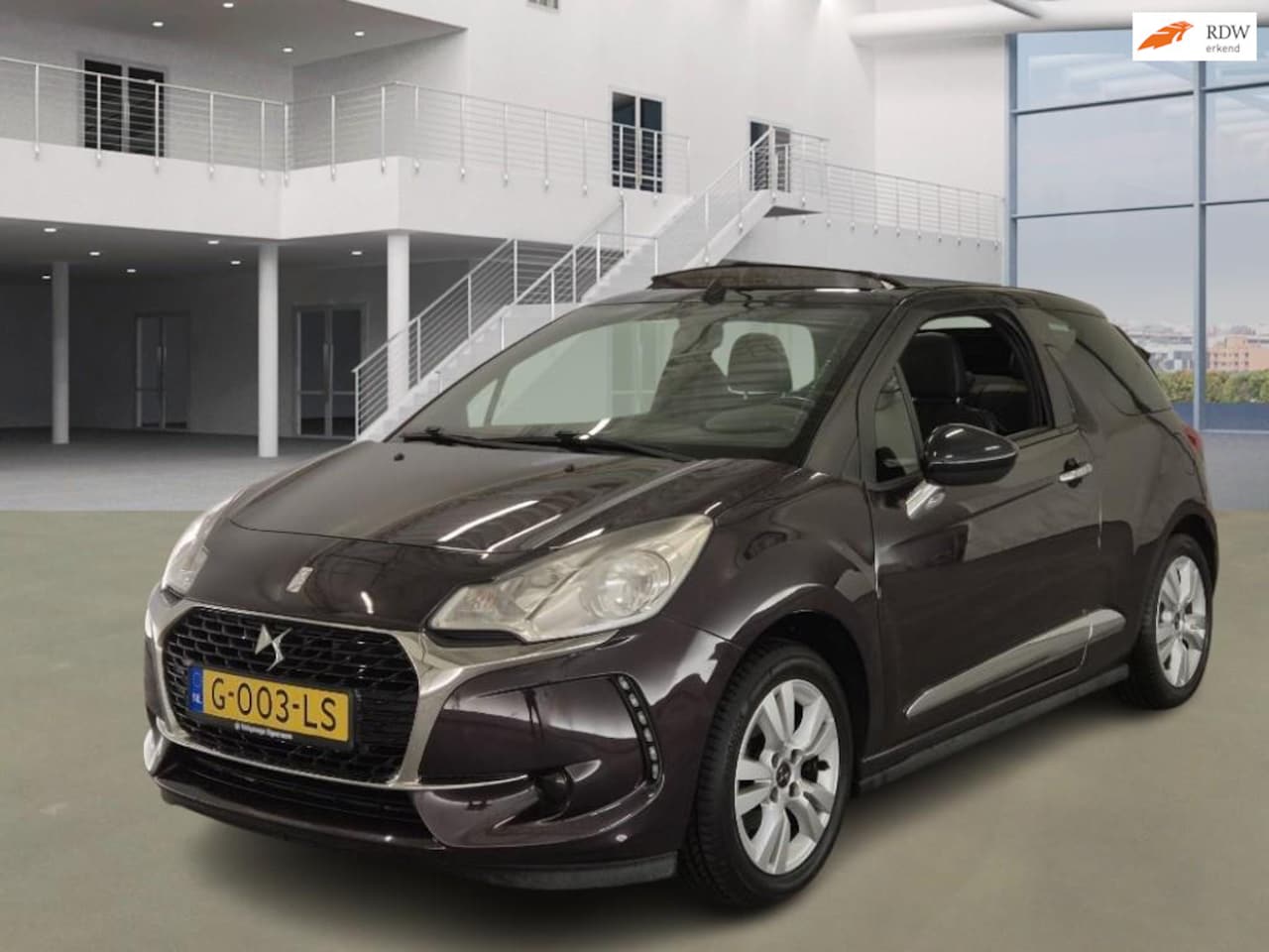DS 3 Cabrio - 1.2 PureTech So Chic / Onderhoud / AUTO RIJD PRIMA - AutoWereld.nl