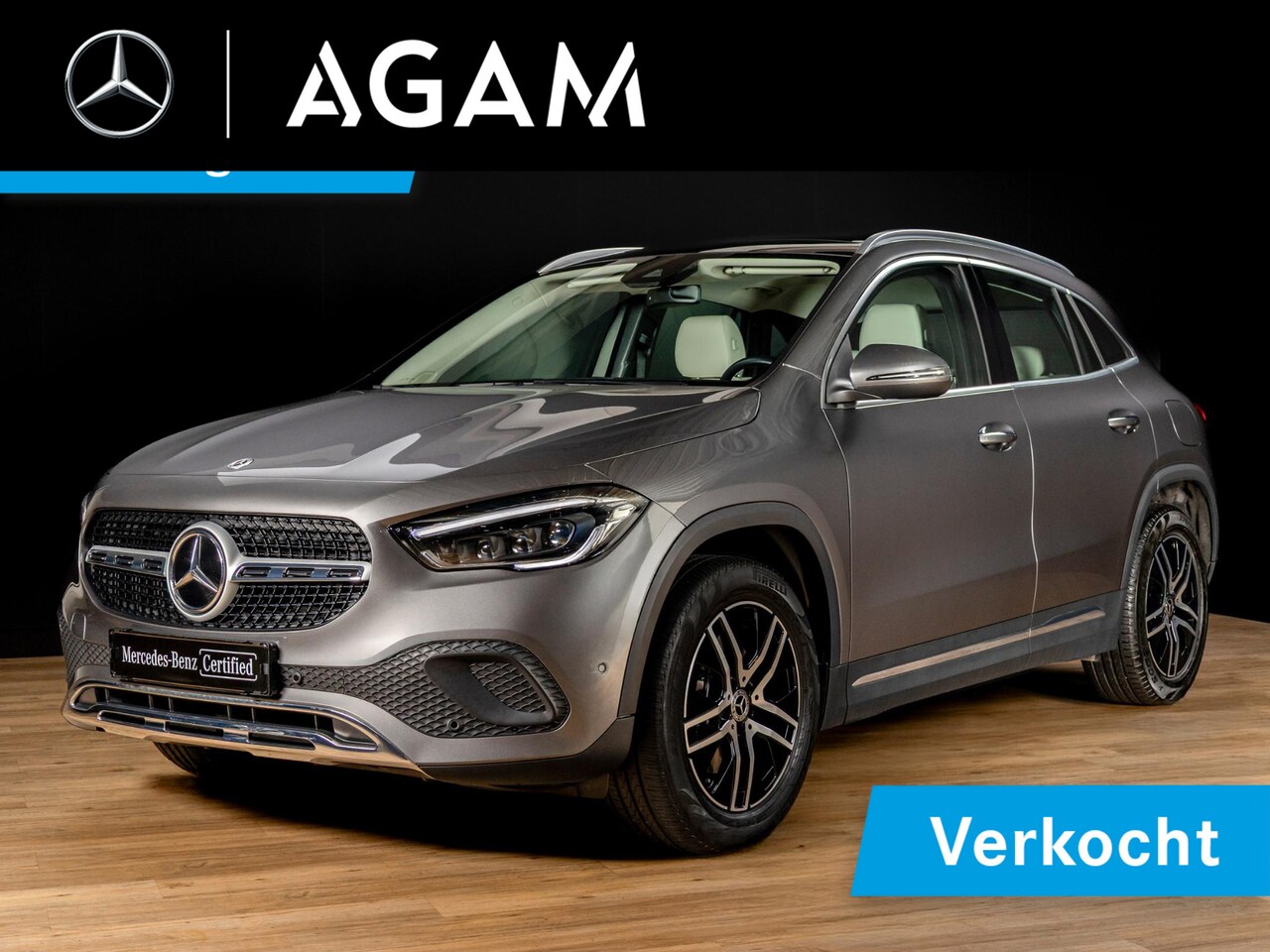 Mercedes-Benz GLA-Klasse - 250 e Luxury Line Panorama dak - AutoWereld.nl