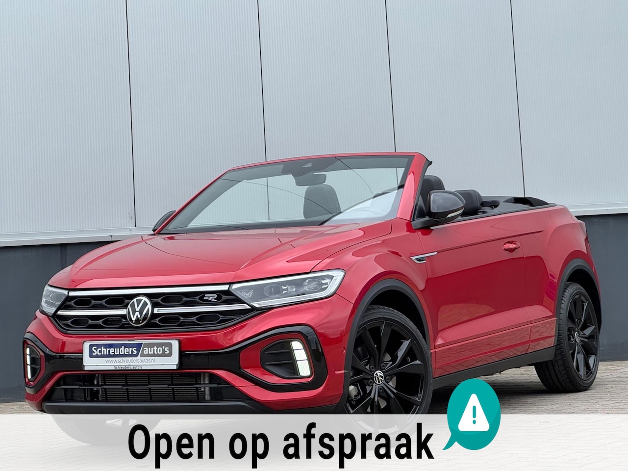 Volkswagen T-Roc Cabrio - 1.5 TSI R-Line Black Edition. - AutoWereld.nl