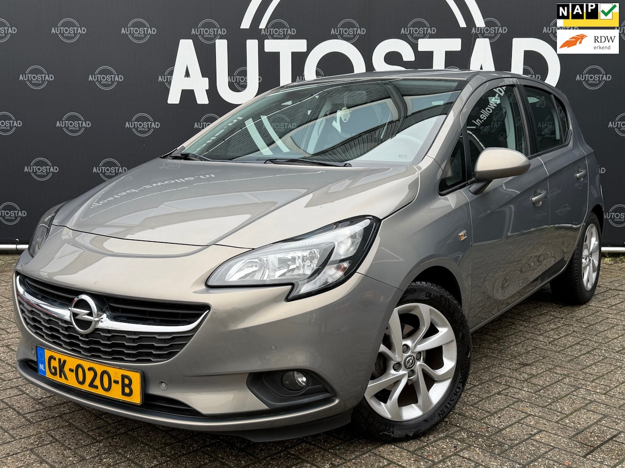 Opel Corsa - 1.4 Edition Automaat / NL-Auto / 1ste Eigenaar / NAP / APK / Airco - AutoWereld.nl