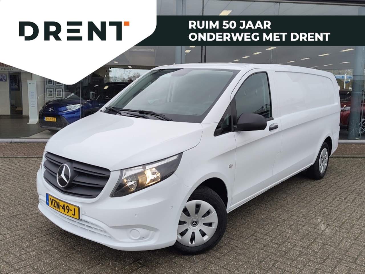 Mercedes-Benz Vito - 114 CDI Extra Lang L3 | 3 zits | Trekhaak | Android Auto - AutoWereld.nl