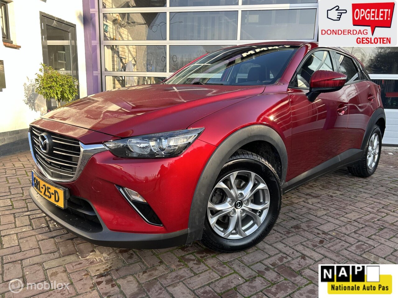 Mazda CX-3 - 2.0 SkyActiv-G 120 TS * NAVIGATIE * TREKHAAK - AutoWereld.nl