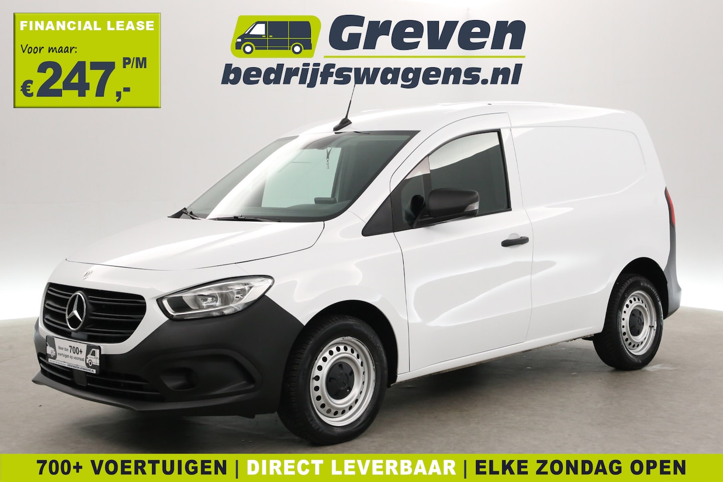 Mercedes-Benz Citan - 112 CDI 116PK | Airco | Cruise | Navi | Carplay | MBUX | Stoelverw. | Parkeersens. - AutoWereld.nl