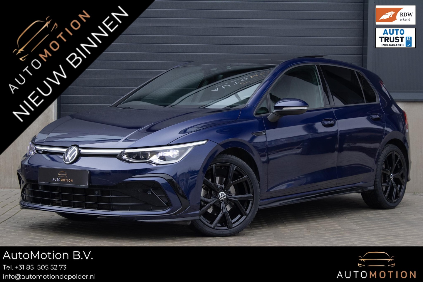 Volkswagen Golf - 1.5 eTSI R-Line Business+ PANO CAMERA ACC CARPLAY - AutoWereld.nl