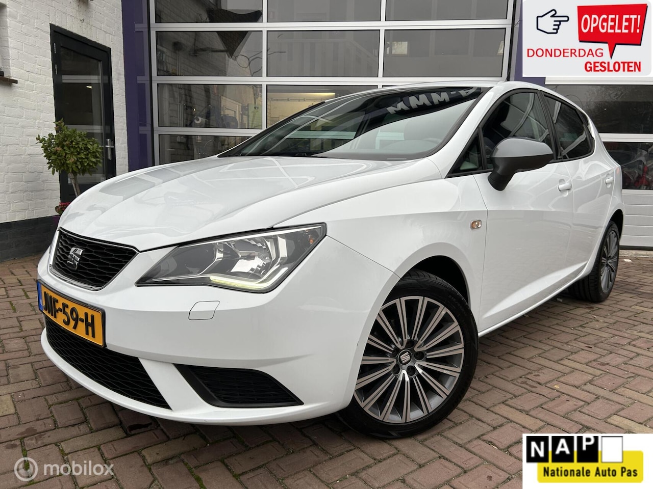 SEAT Ibiza - 1.2 Connect * NAVIGATIE * AIRCO * LM VELGEN * - AutoWereld.nl