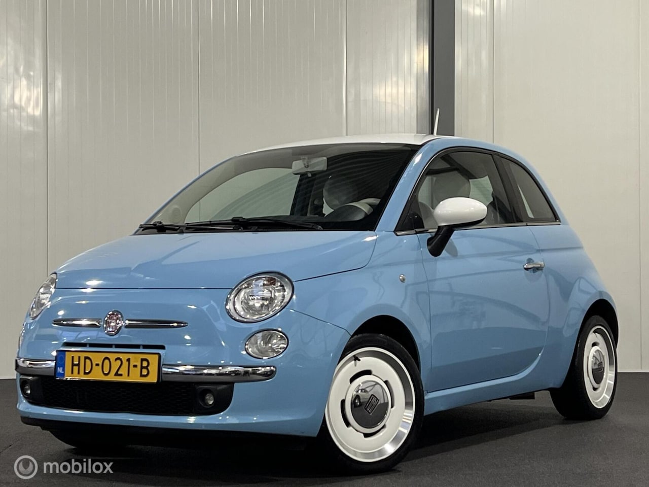 Fiat 500 - 0.9 TwinAir Turbo Vintage '57 [ NAP 1e eig! leder clima ] - AutoWereld.nl