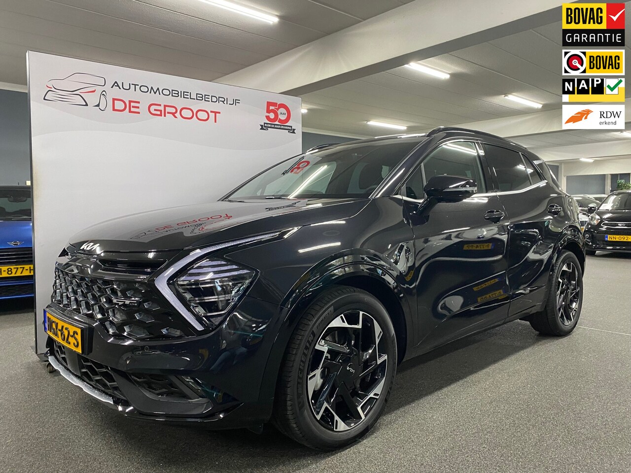 Kia Sportage - 1.6 T-GDi MHEV GT-Line/ Hybride/ Eerste eigenaar/ Nederlandse auto/ 8.000 KM/ Stoel-stuur - AutoWereld.nl