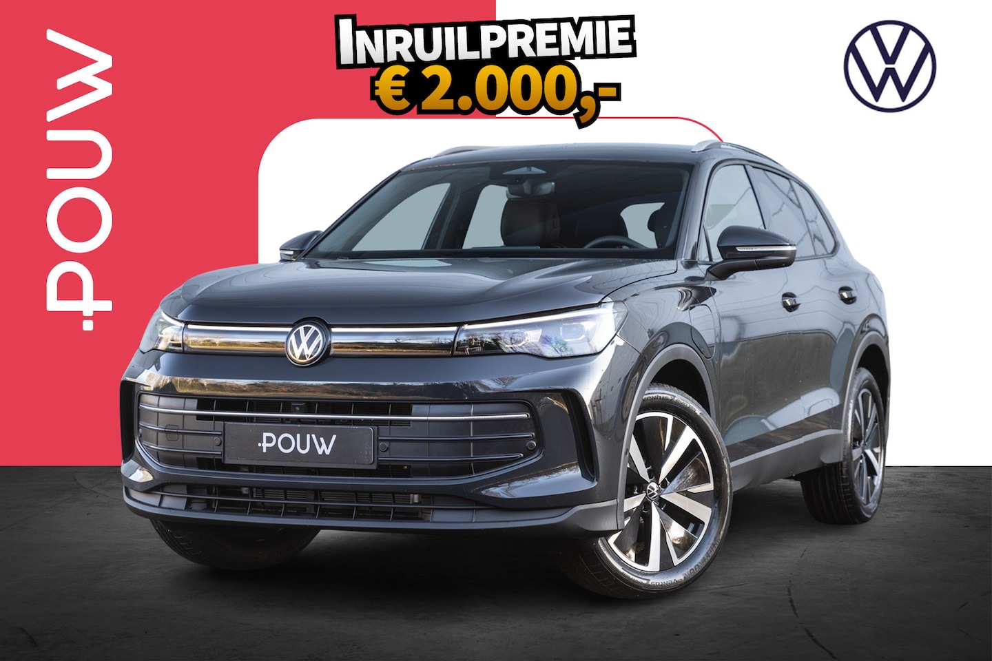 Volkswagen Tiguan - 1.5 eHybrid 204pk DSG Life Edition | Interieur Style Pakket | Massage | 360 Camera - AutoWereld.nl