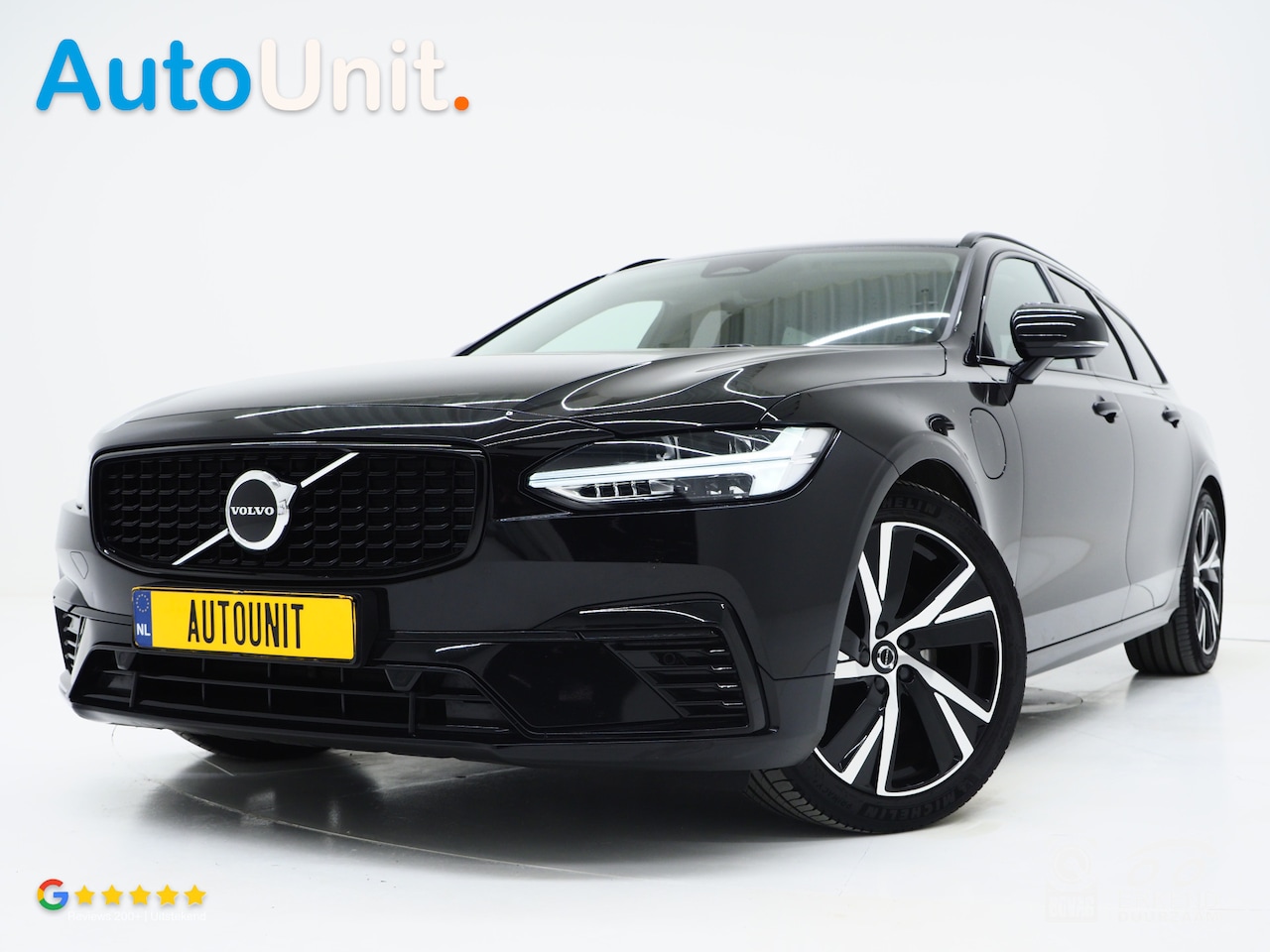 Volvo V90 - 2.0 T6 Plug-in hybrid AWD Plus Dark Long Range | Pilot Assist | Leder | Harman/Kardon | Tr - AutoWereld.nl