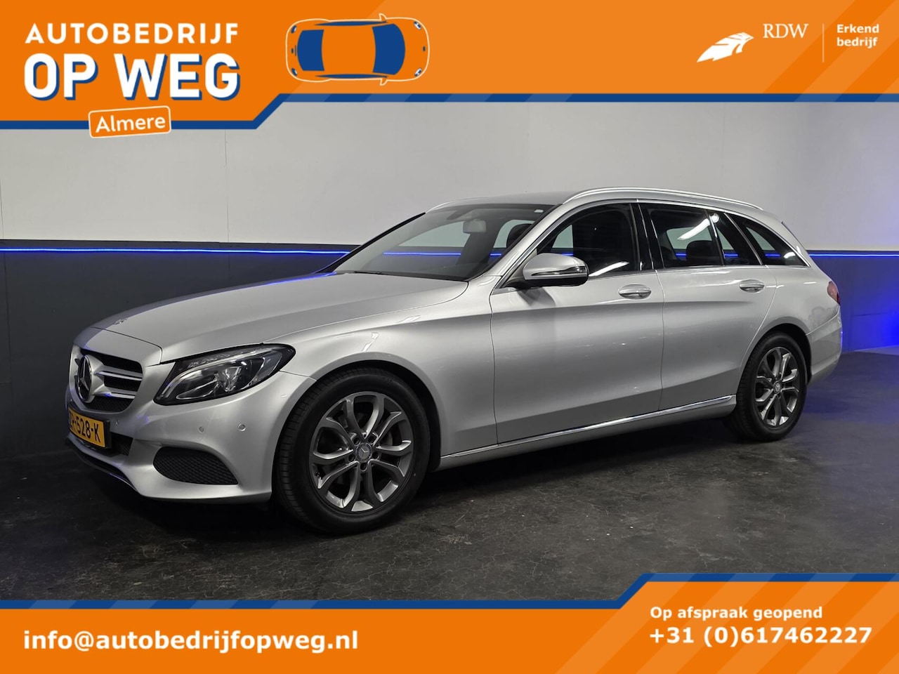Mercedes-Benz C-klasse Estate - 180 Prestige | Navi | Trekhaak - AutoWereld.nl