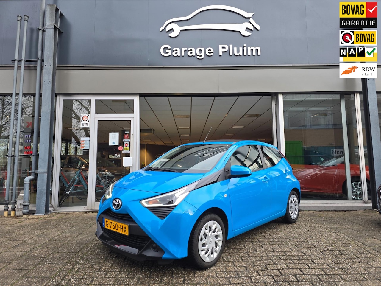 Toyota Aygo - Toyota Aygo 1.0 VVT-i x-play AUTOMAAT/Cabrio-TOP/1e Eigenaar/CAM - AutoWereld.nl