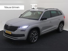 Skoda Kodiaq - 1.5 TSI Sportline 7-persoons Automaat | Panoramadak | Steel Grey | 20 inch lichtmetalen ve