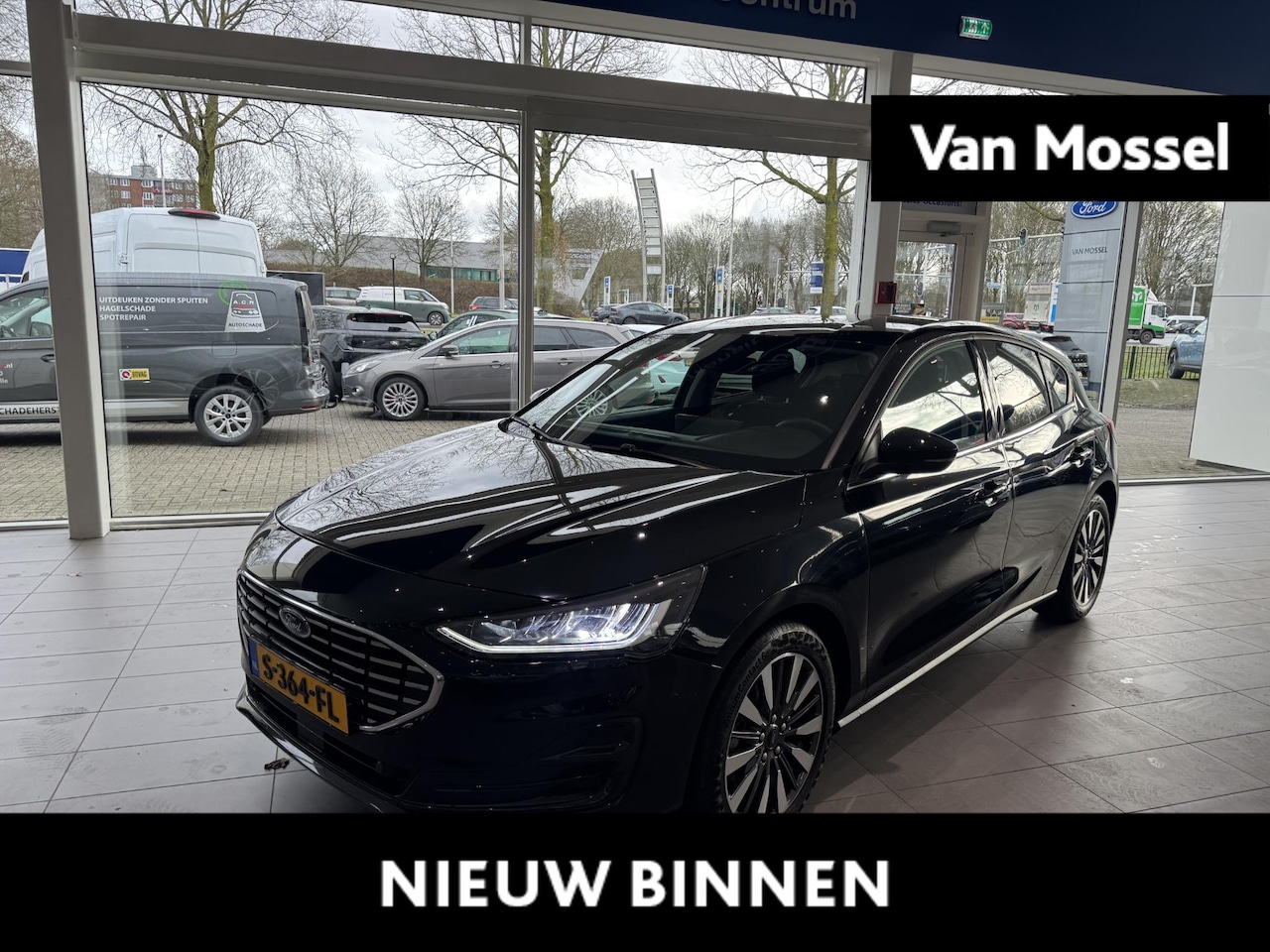 Ford Focus - 1.0 EcoBoost Hybrid Titanium X 155PK Automaat Camera B&O Winterpack AGR stoel Sync4 NAV - AutoWereld.nl