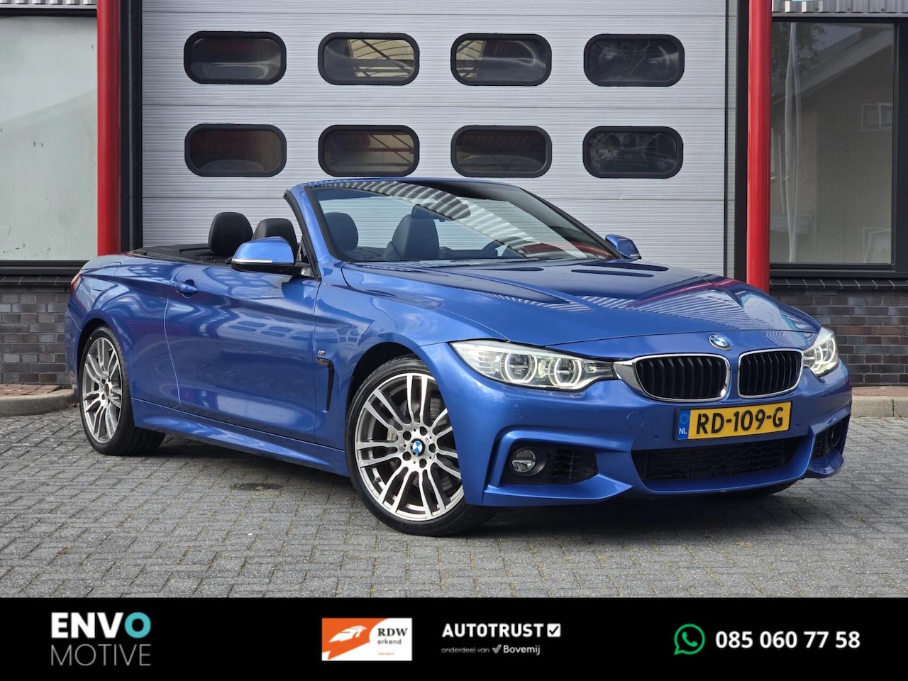 BMW 4-serie Cabrio - 435i M-Sport 19"LMV/LED/Navi/H&K audio - AutoWereld.nl