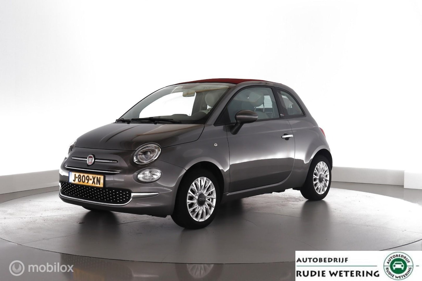 Fiat 500 C - 1.0 Hybrid Lounge 1/2 leer|nav|dab|lmv15 - AutoWereld.nl
