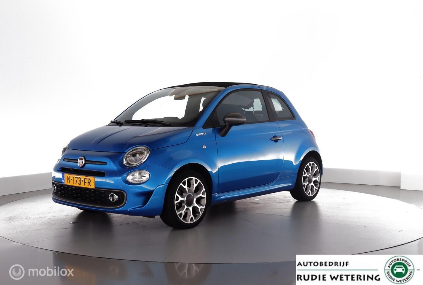 Fiat 500 C - 1.0 Hybrid Sport dab|applecarplay|cruise|pdc|lmv16 - AutoWereld.nl